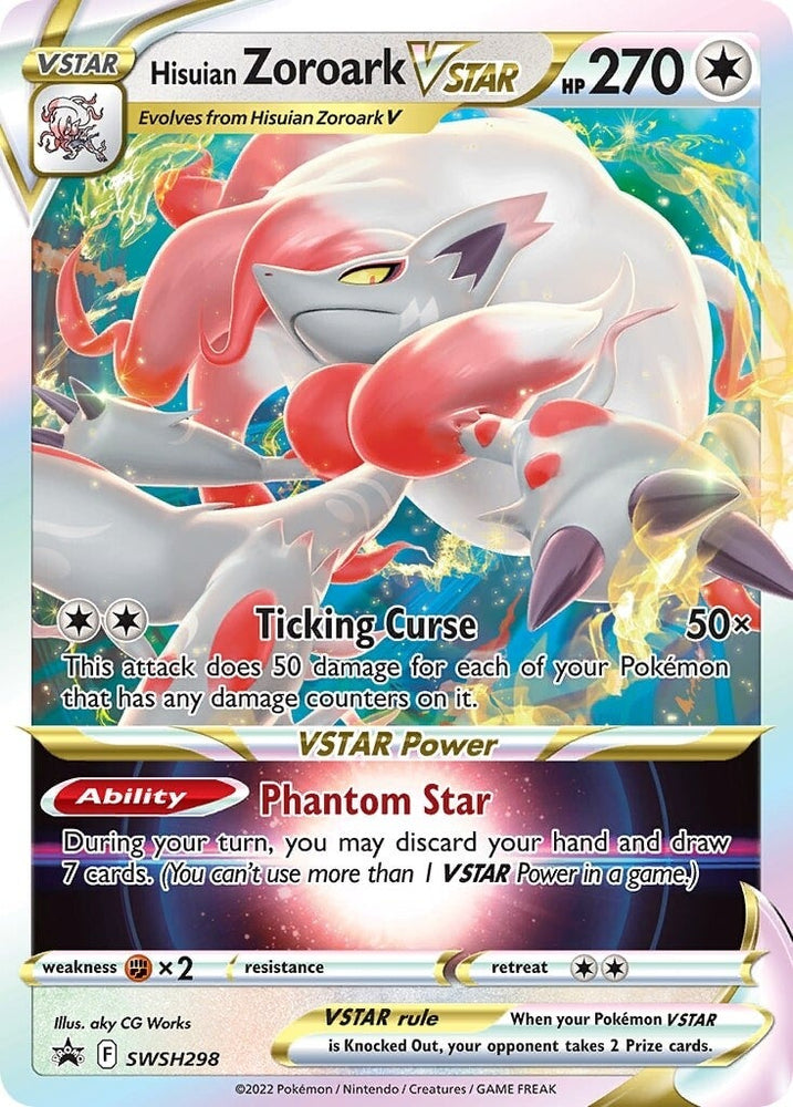 Hisuian Zoroark VSTAR (SWSH298) [Sword & Shield: Black Star Promos] Pokémon