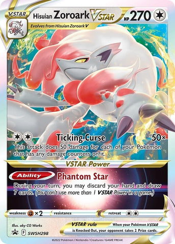 Hisuian Zoroark VSTAR (SWSH298) [Sword & Shield: Black Star Promos] Pokémon