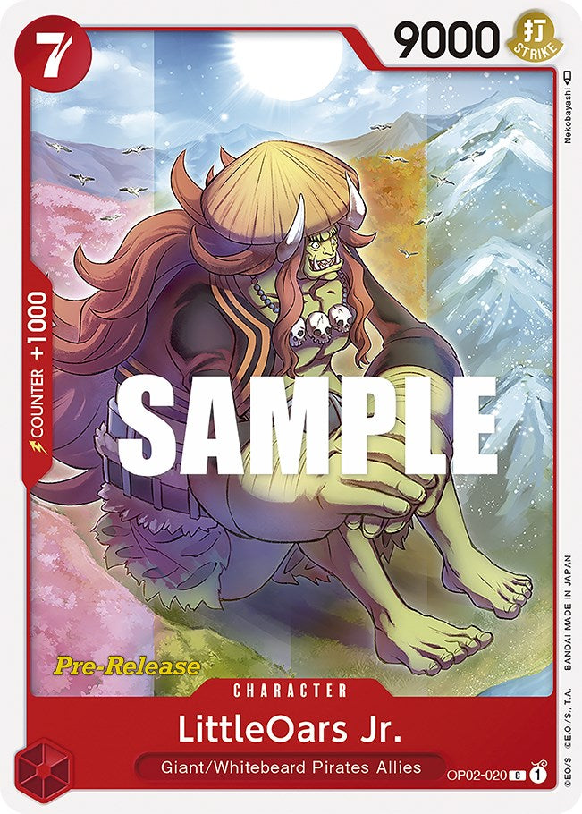 LittleOars Jr. [Paramount War Pre-Release Cards] Bandai