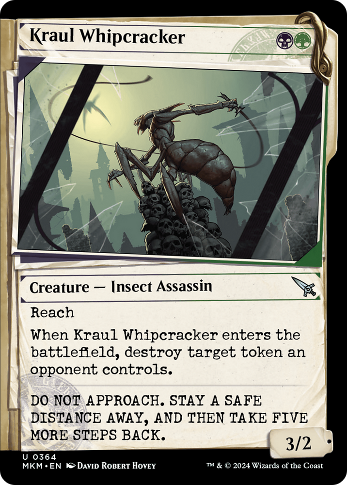 Kraul Whipcracker (Showcase) [Murders at Karlov Manor] Magic: The Gathering