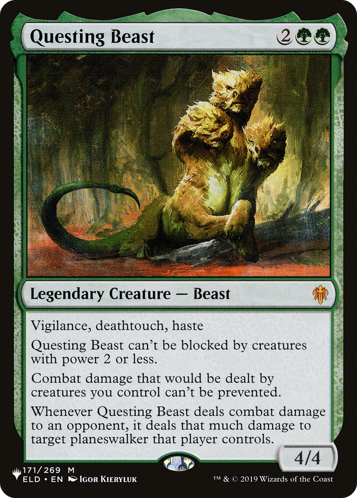 Questing Beast [The List] Magic: The Gathering