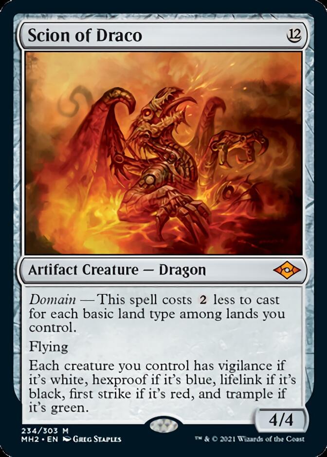Scion of Draco [Modern Horizons 2] Magic: The Gathering