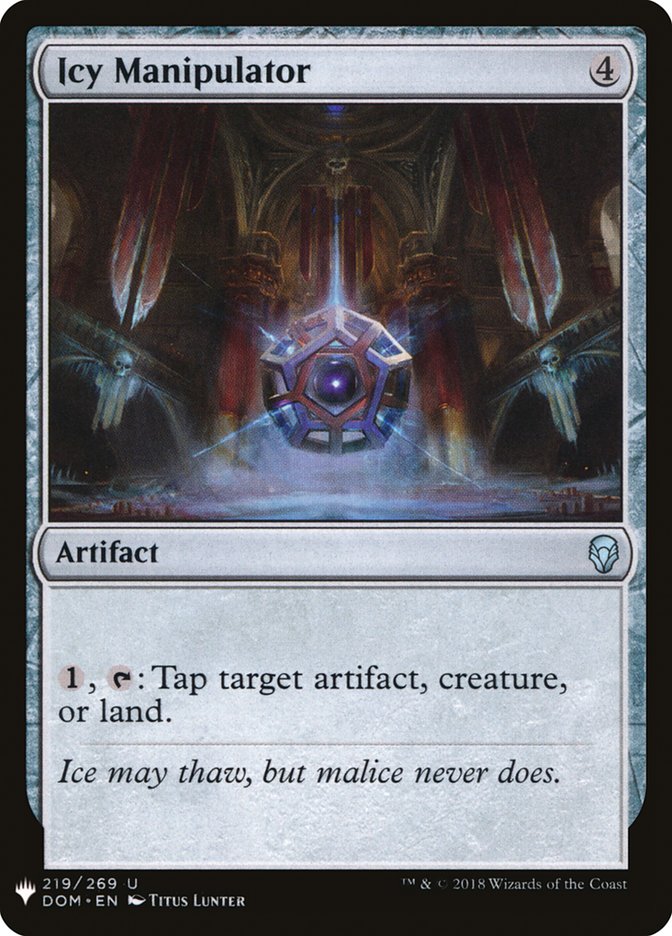 Icy Manipulator [Mystery Booster] Magic: The Gathering