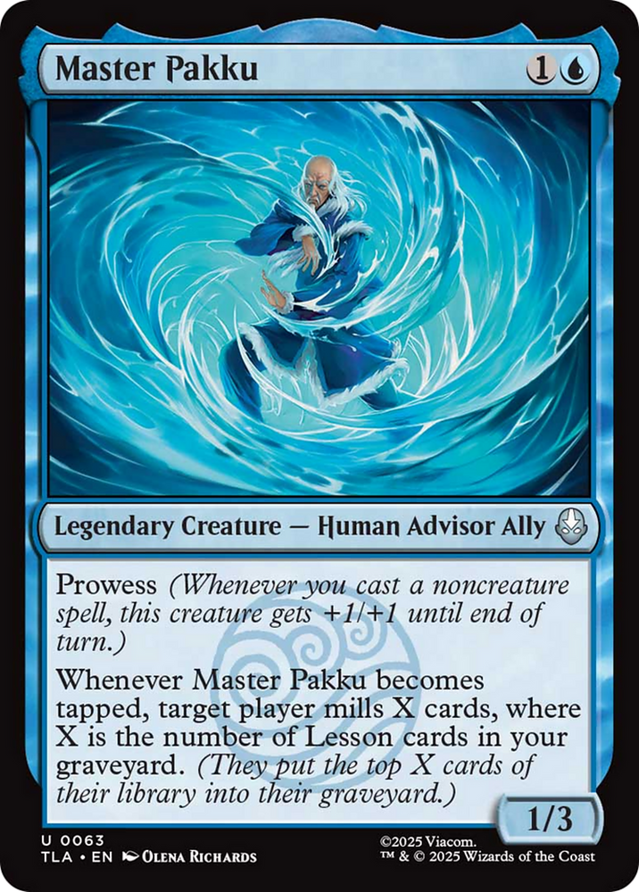 Master Pakku [Avatar: The Last Airbender] Magic: The Gathering