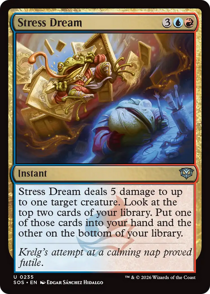 Stress Dream [Secrets of Strixhaven] Magic: The Gathering