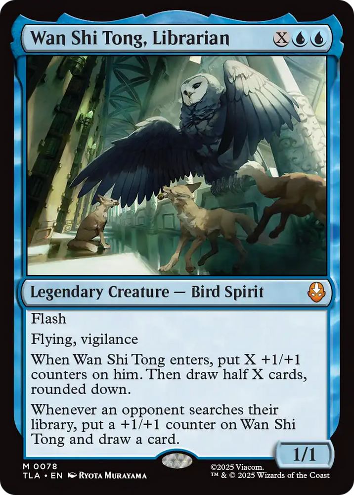 Wan Shi Tong, Librarian [Avatar: The Last Airbender] Magic: The Gathering