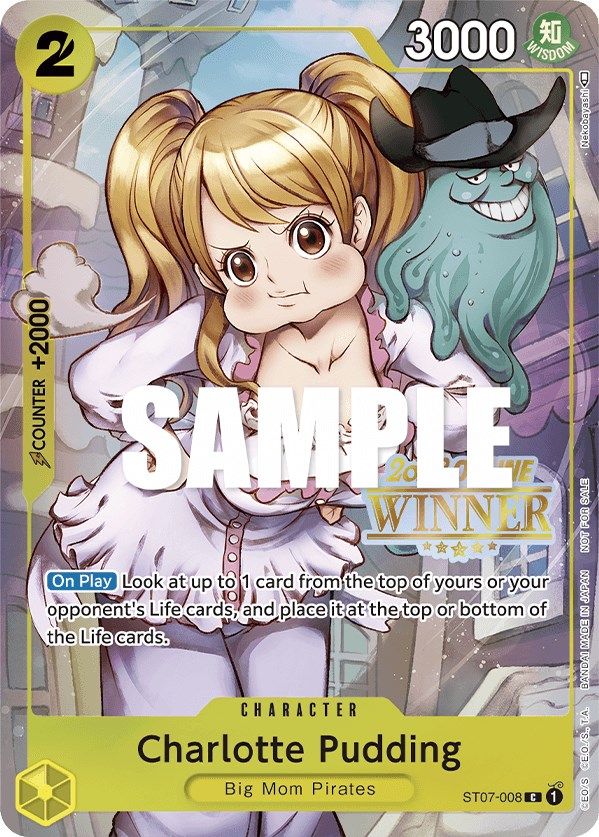 Charlotte Pudding (Online Regional 2023) [Winner] [One Piece Promotion Cards] Bandai