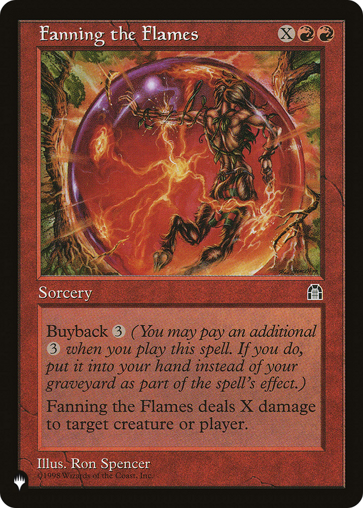 Fanning the Flames [The List] Magic: The Gathering