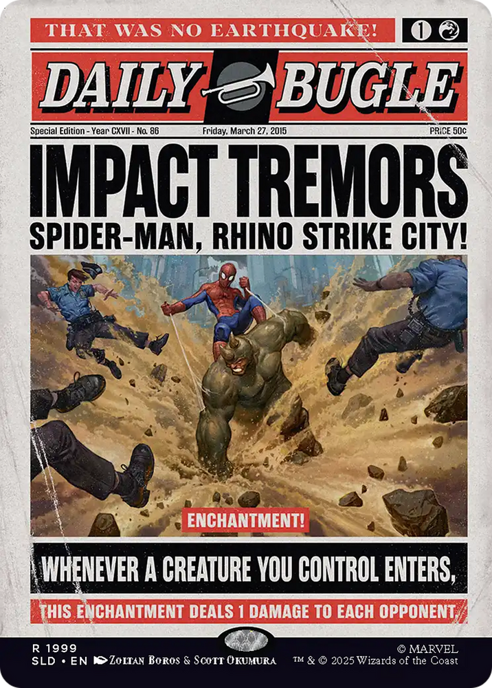 Impact Tremors (1999) (Rainbow Foil) [Secret Lair Drop Series] Magic: The Gathering