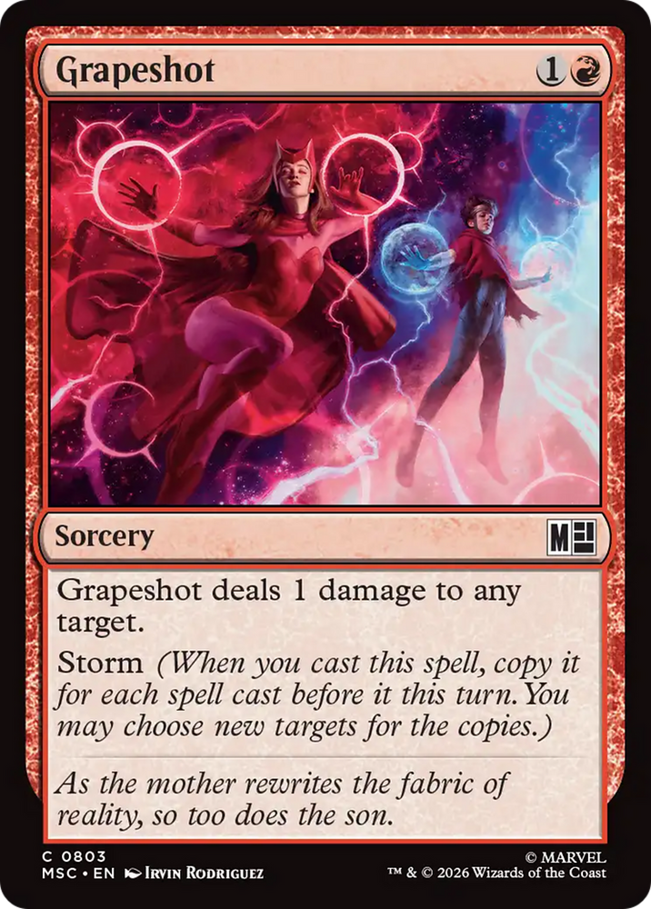 Grapeshot [Marvel Super Heroes Commander] Magic: The Gathering