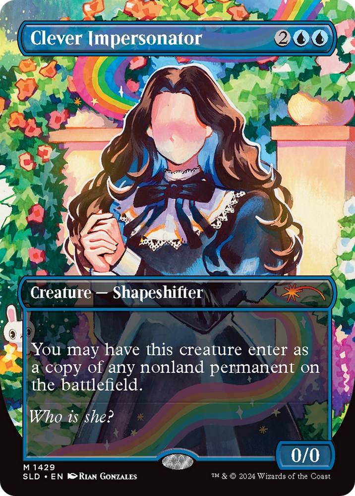 Clever Impersonator [Secret Lair Drop Series] Magic: The Gathering