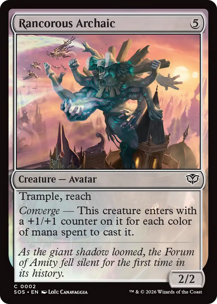 Rancorous Archaic [Secrets of Strixhaven] Magic: The Gathering