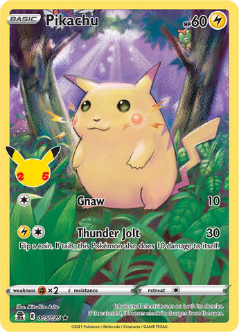 Pikachu (005/025) [Celebrations: 25th Anniversary] Pokémon