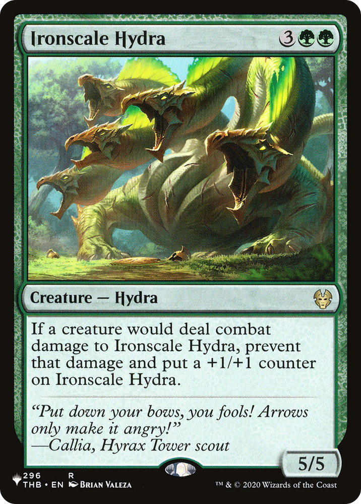 Ironscale Hydra [The List] Magic: The Gathering