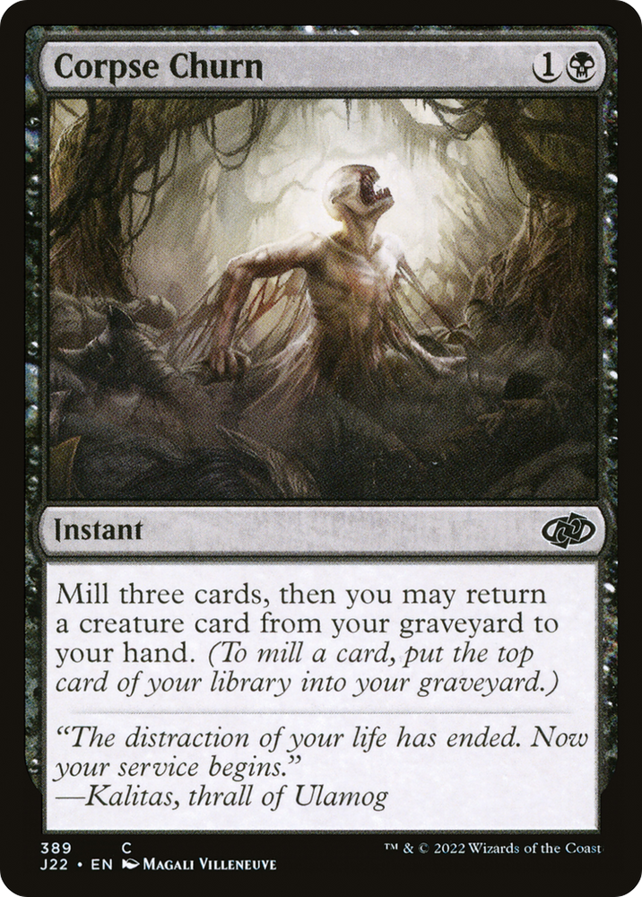 Corpse Churn [Jumpstart 2022] Magic: The Gathering