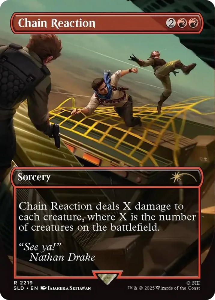 Chain Reaction [Secret Lair Drop Series] Magic: The Gathering