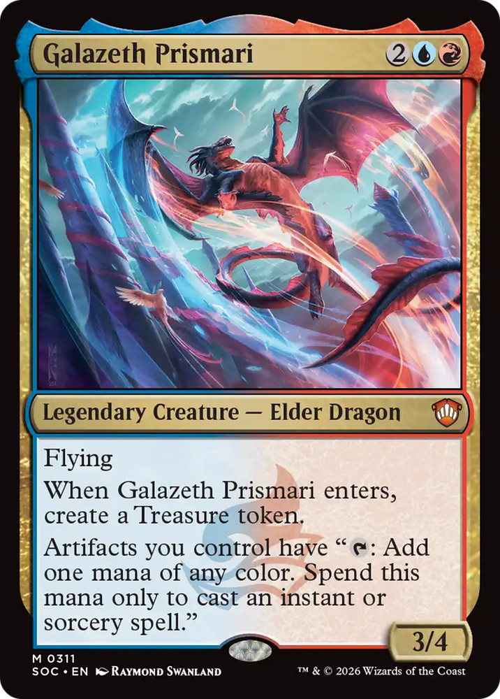 Galazeth Prismari [Secrets of Strixhaven Commander] Magic: The Gathering