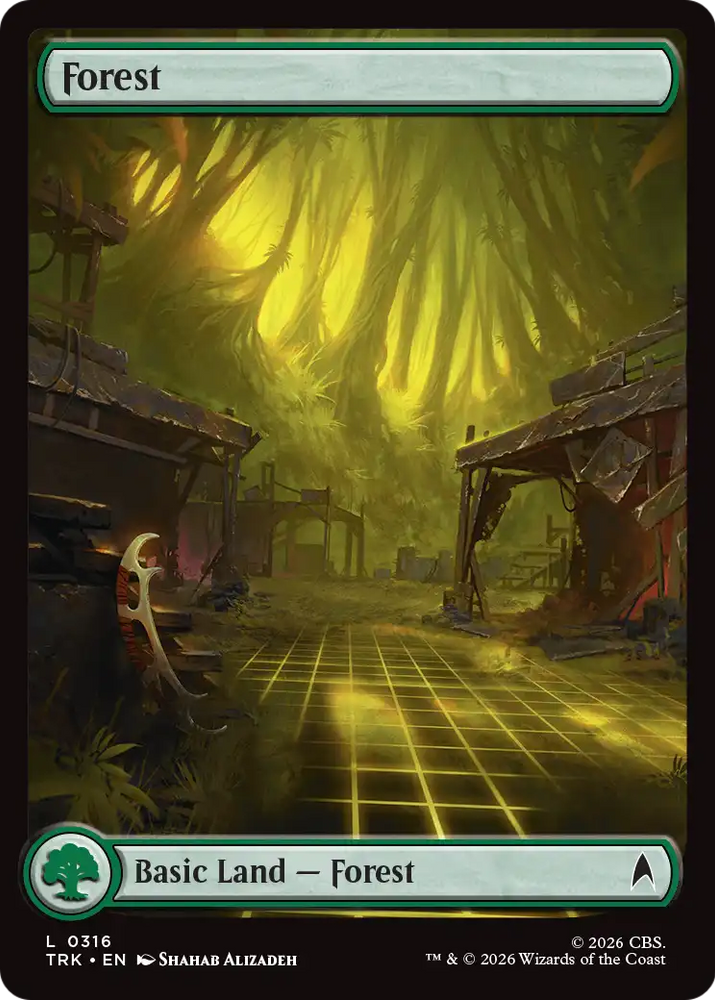 Forest (0316) [Star Trek] Magic: The Gathering