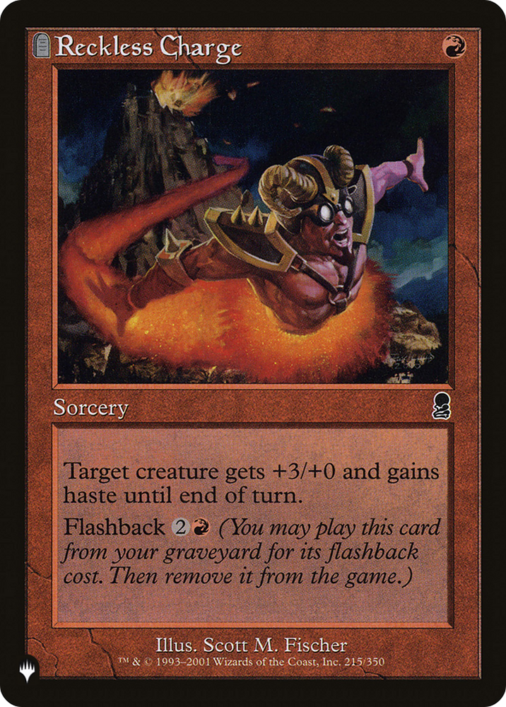 Reckless Charge [The List] Magic: The Gathering