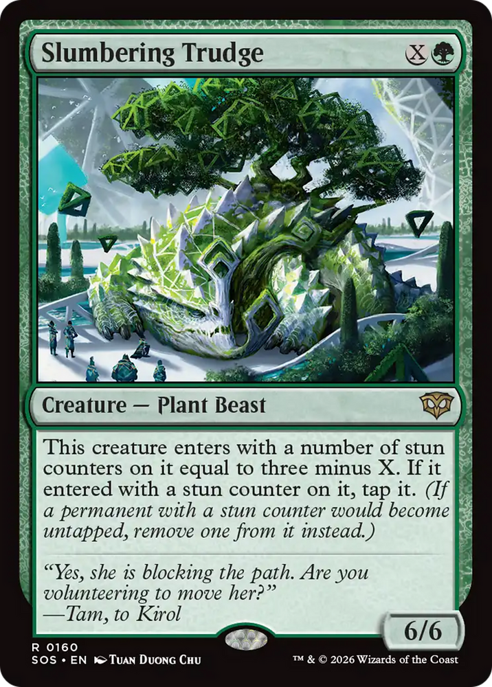 Slumbering Trudge [Secrets of Strixhaven] Magic: The Gathering