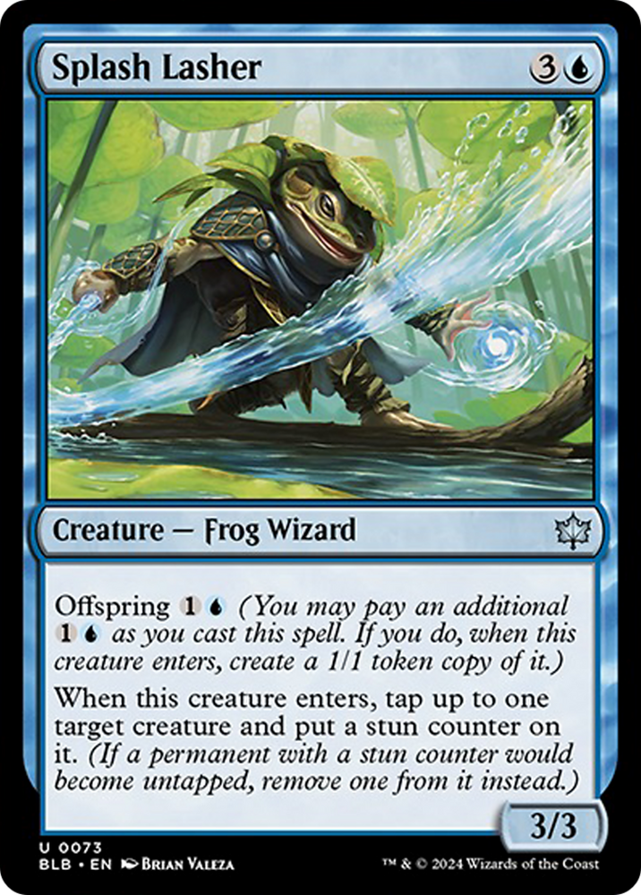 Splash Lasher [Bloomburrow] Magic: The Gathering