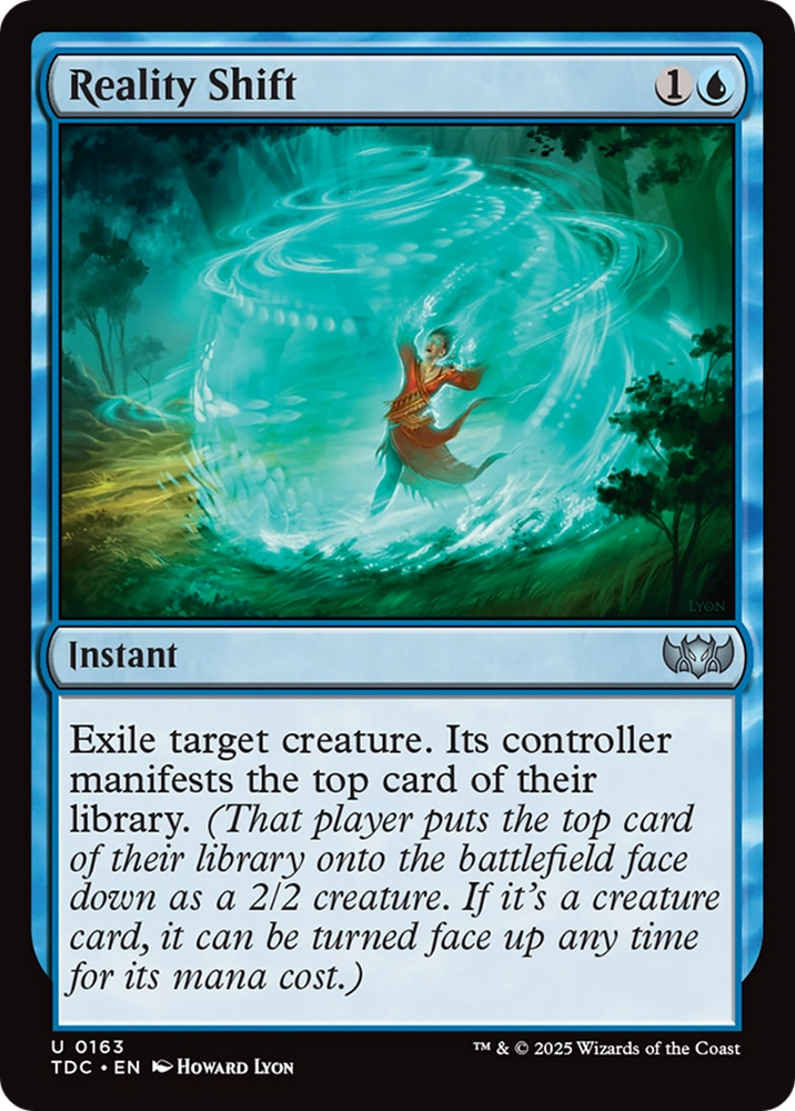 Reality Shift [Tarkir: Dragonstorm Commander] Magic: The Gathering