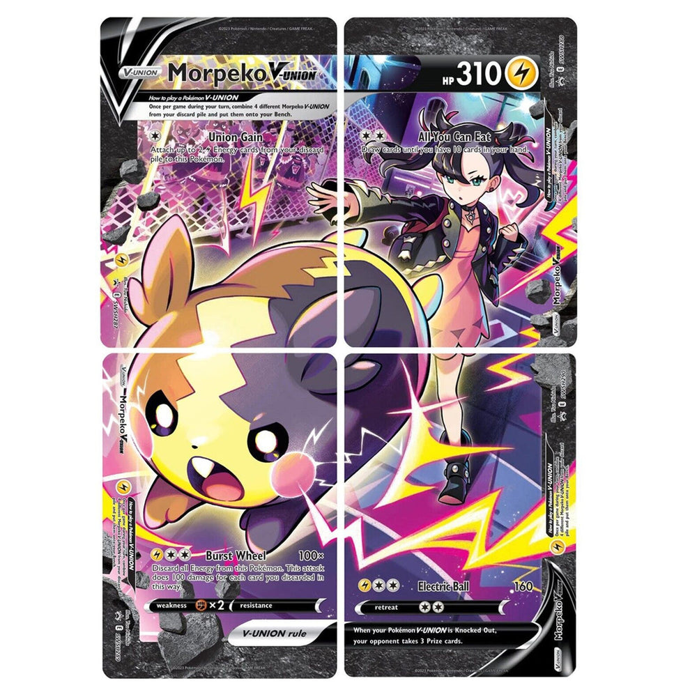 Morpeko V-Union (SWSH287-290) (Set of 4) [Sword & Shield: Black Star Promos] Pokémon