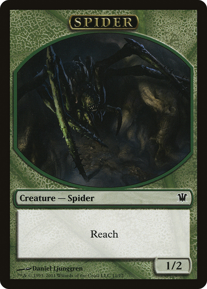 Insect // Spider Double-Sided Token [Innistrad Remastered Tokens] Magic: The Gathering