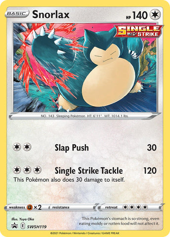 Snorlax (SWSH119) [Sword & Shield: Black Star Promos] Pokémon