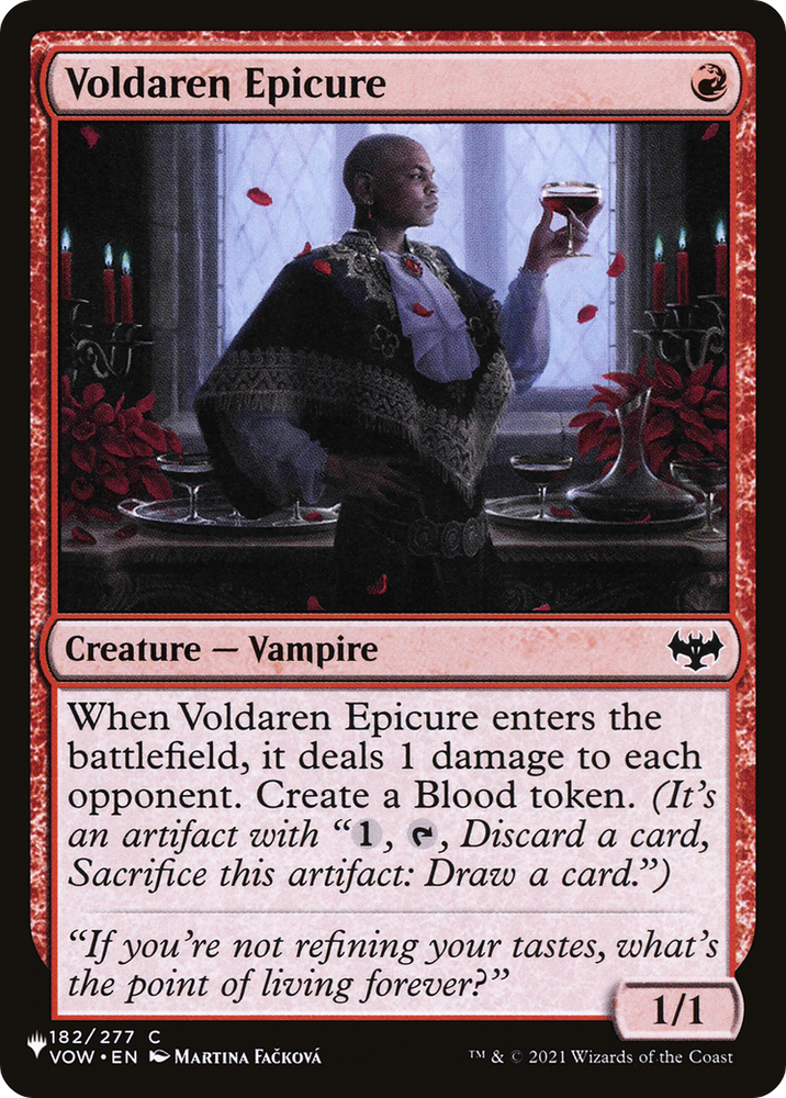Voldaren Epicure [The List] Magic: The Gathering