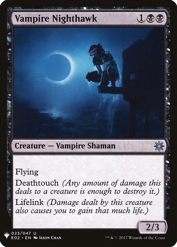 Vampire Nighthawk [Mystery Booster] Magic: The Gathering