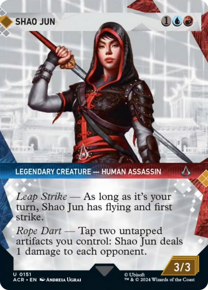 Shao Jun (Showcase) [Assassin's Creed] Magic: The Gathering