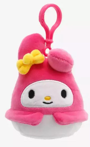 Squishmallow Plush Toy Sanrio My Melody 3.5" Clip