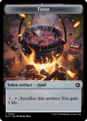 Treasure // Food (0004) Double-Sided Token [Outlaws of Thunder Junction Tokens] Magic: The Gathering