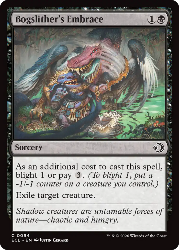 Bogslither's Embrace [Lorwyn Eclipsed] Magic: The Gathering