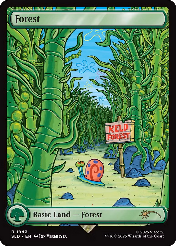 Forest (1943) [Secret Lair Drop Series] Magic: The Gathering