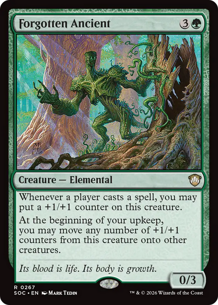 Forgotten Ancient [Secrets of Strixhaven Commander] Magic: The Gathering