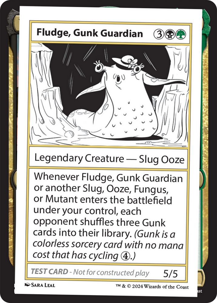 Fludge, Gunk Guardian [Mystery Booster 2 Playtest Cards] Magic: The Gathering
