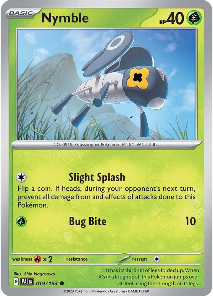 Nymble (019/193) [Scarlet & Violet: Paldea Evolved] Pokémon