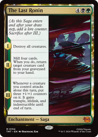 The Last Ronin [Teenage Mutant Ninja Turtles] Magic: The Gathering