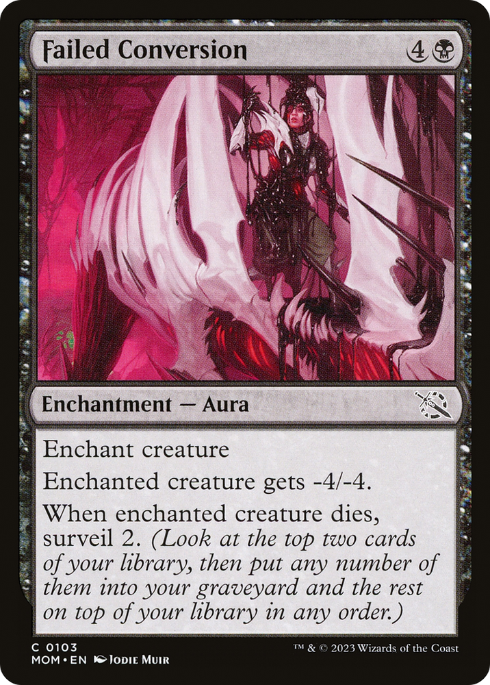 Failed Conversion [March of the Machine] Magic: The Gathering