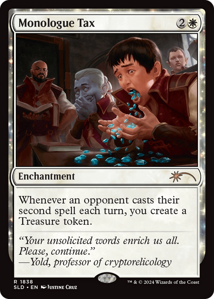 Monologue Tax [Secret Lair Drop Series] Magic: The Gathering