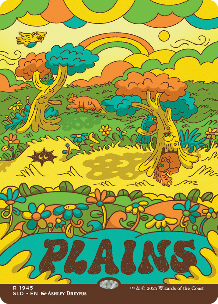 Plains (1945) [Secret Lair Drop Series] Magic: The Gathering