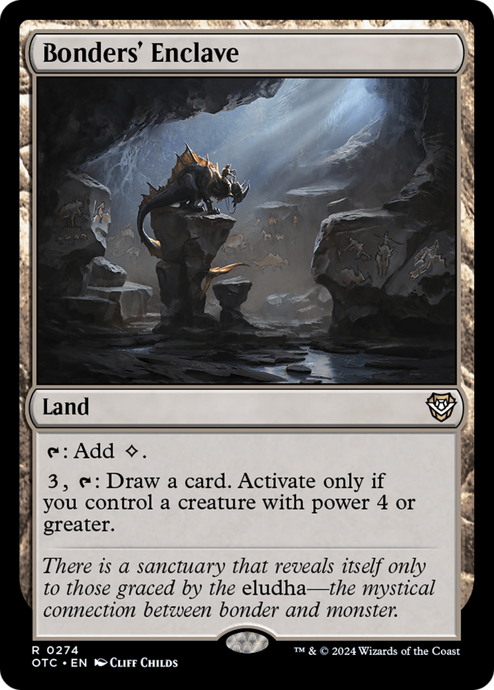 Bonders' Enclave [Outlaws of Thunder Junction Commander] Magic: The Gathering