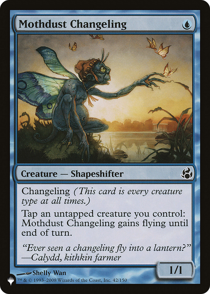 Mothdust Changeling [The List] Magic: The Gathering