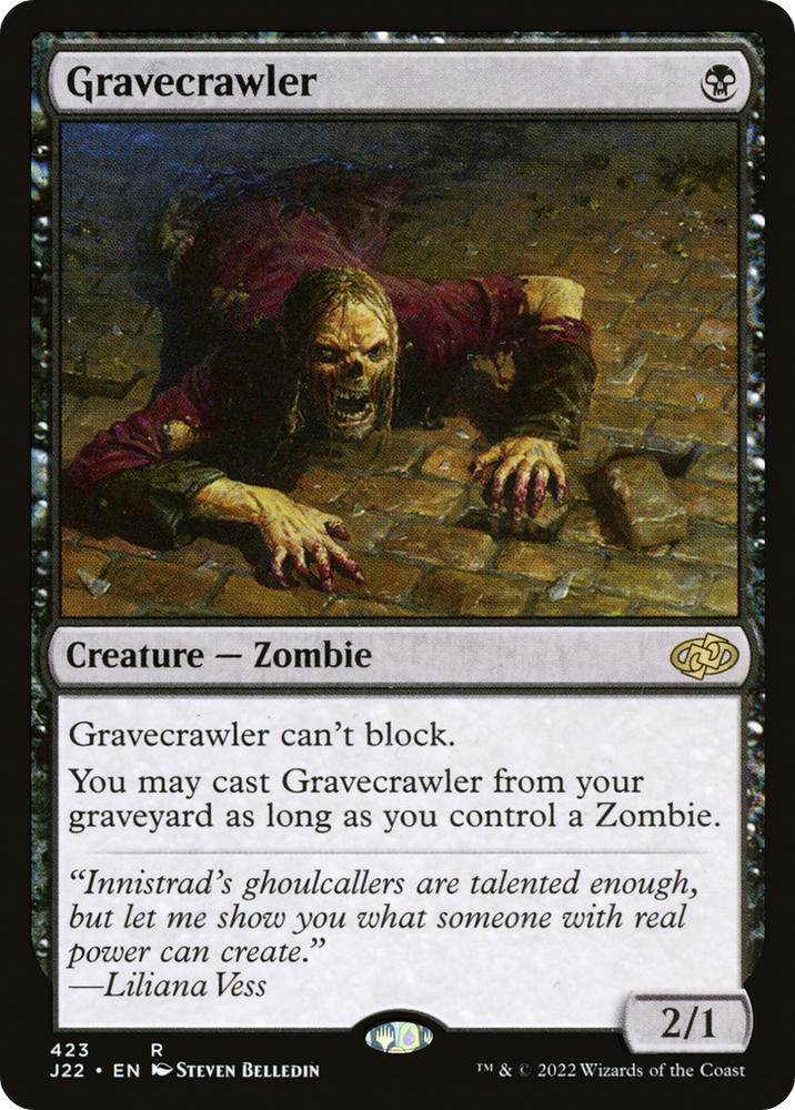 Gravecrawler [Jumpstart 2022] Magic: The Gathering