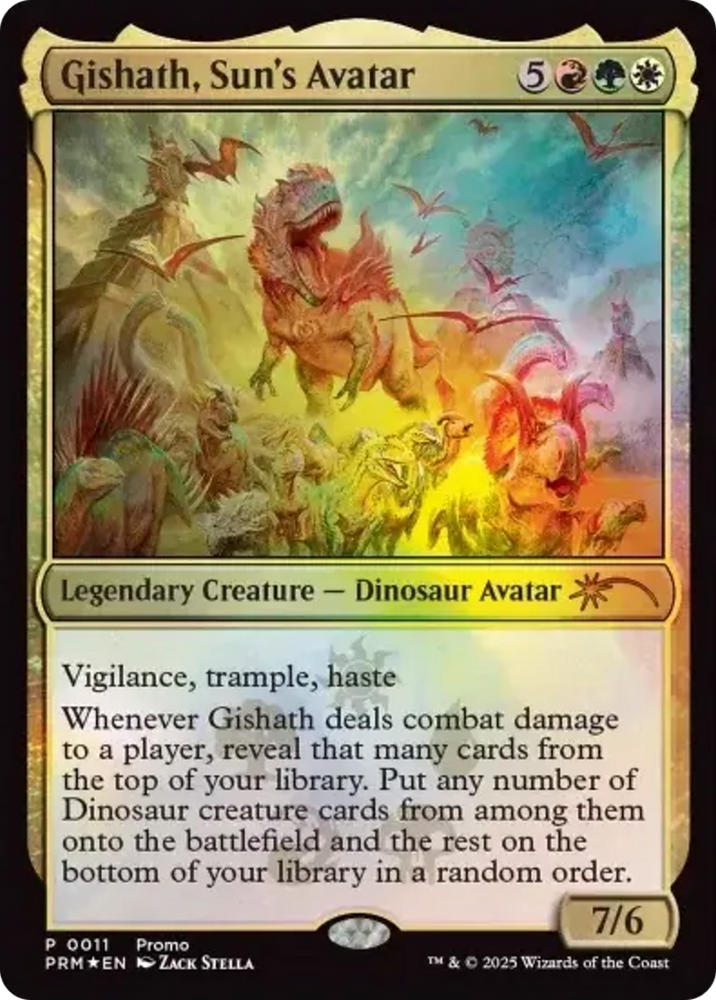 Gishath, Sun's Avatar [Media Promos] Magic: The Gathering