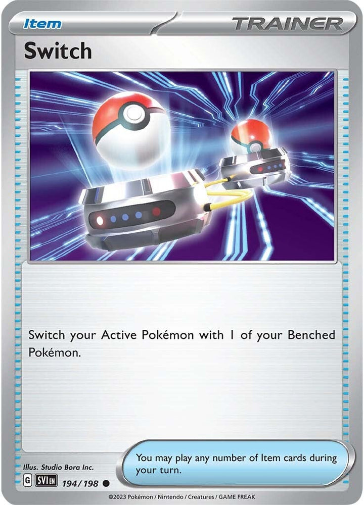 Switch (194/198) [Scarlet & Violet: Base Set] Pokémon