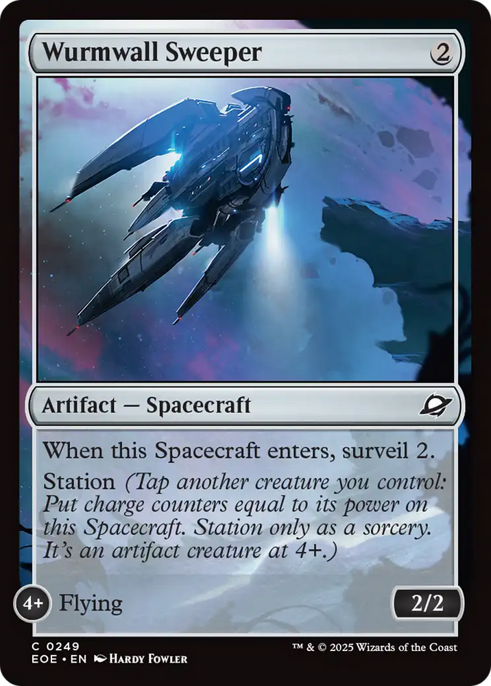 Wurmwall Sweeper [Edge of Eternities] Magic: The Gathering
