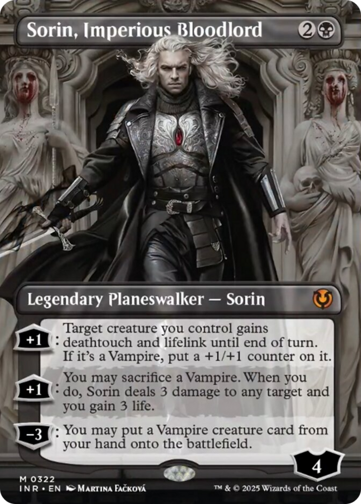 Sorin, Imperious Bloodlord (Borderless) [Innistrad Remastered] Magic: The Gathering